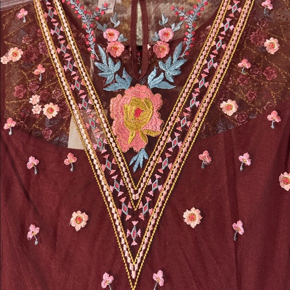 Miraflores Mesh Maxi Dress. New with tags from Sundance. - Picture 7 of 9